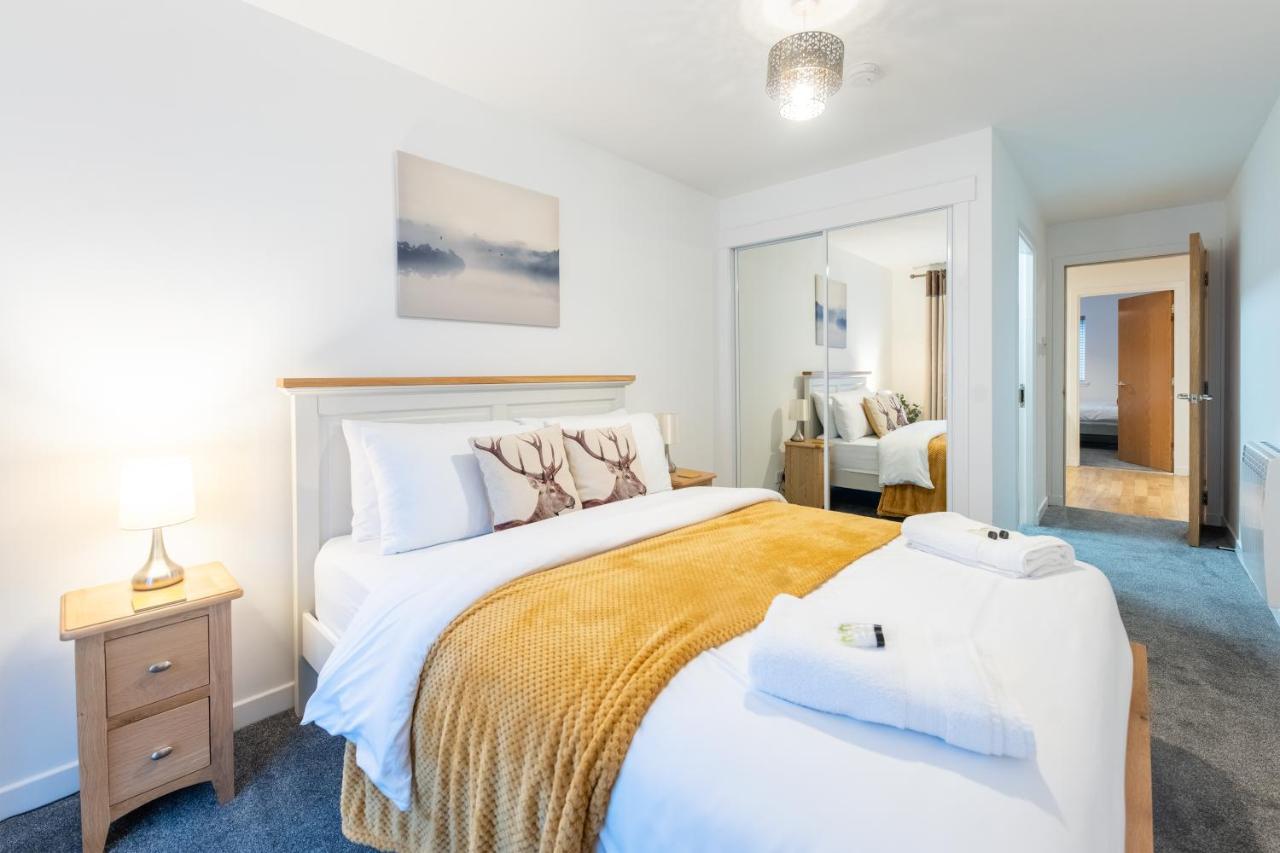 Modern City Centre Apartment In Inverness Exteriör bild